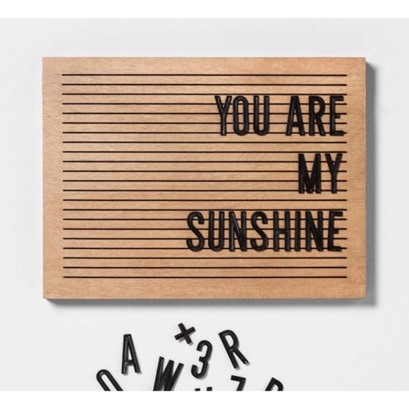 Hearth Hand Wall Art Hearth Hand Wooden Letter Board Poshmark